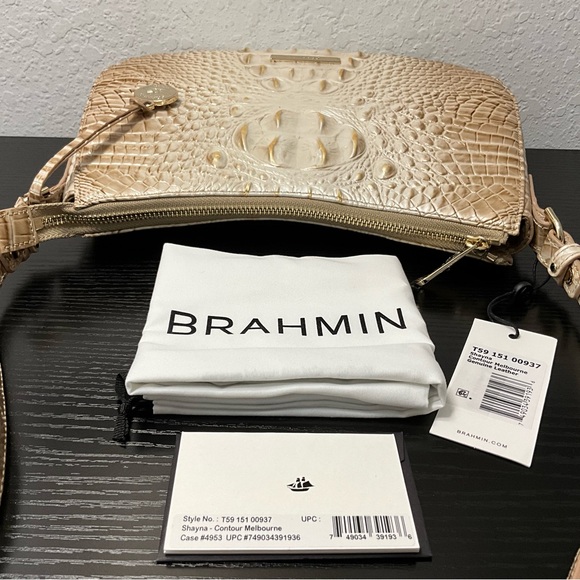 Brahmin Shayna CONTOUR MELBOURNE W/Eye GREAT NEUTRAL COLOR - Picture 7 of 9